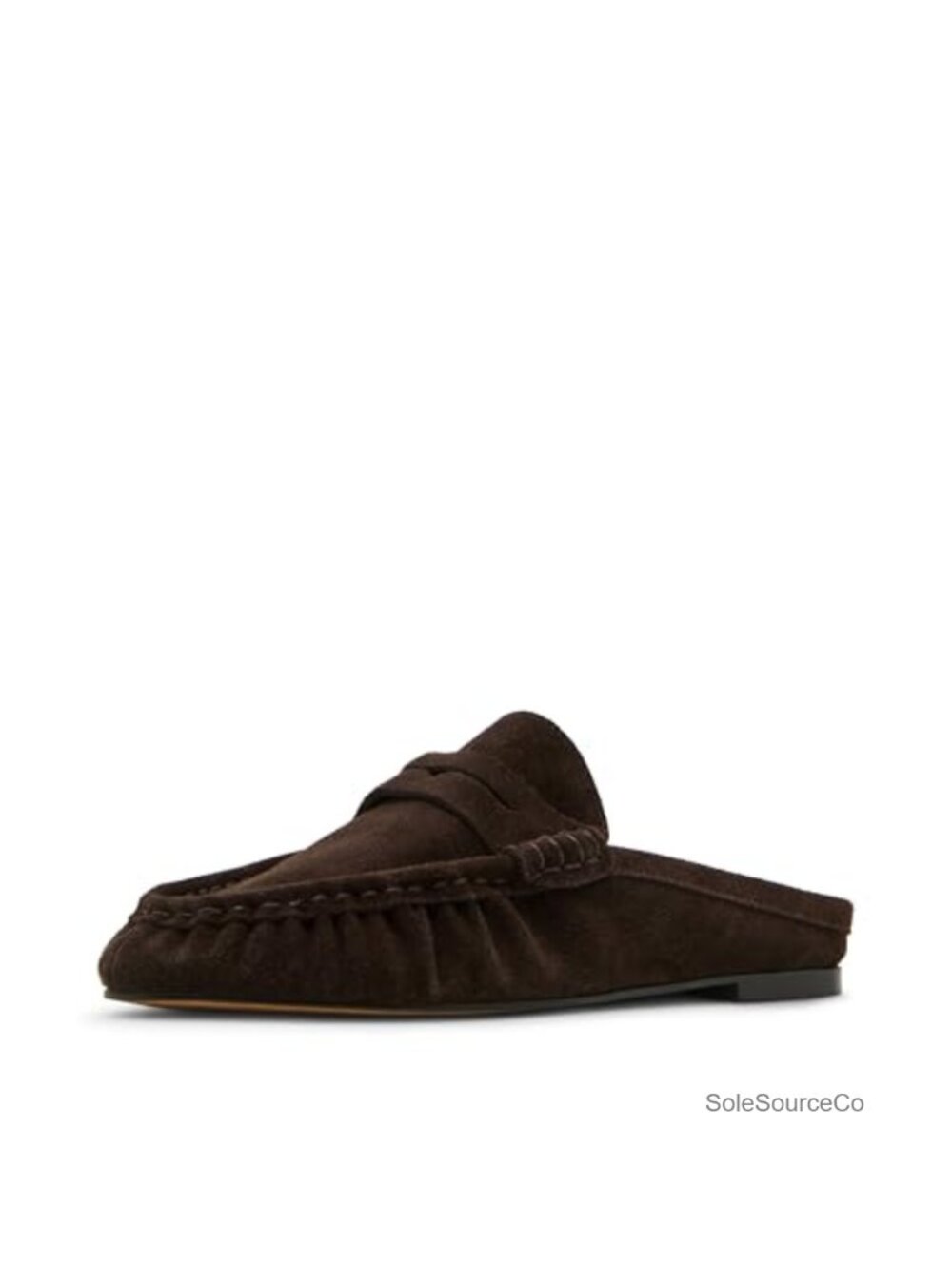 Steve Madden RAFE Suede Loafer Round Toe Slip-On Flat